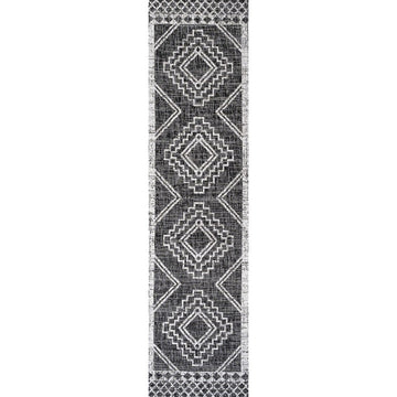 Marokko Diamond Tribal Medallion Indoor/outdoor Area Rug